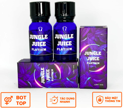  Cửa hàng bán Chai hít tăng khoái cảm Popper Jungle Juice Platium - Chai 10ml tăng khoái cảm nhập khẩu